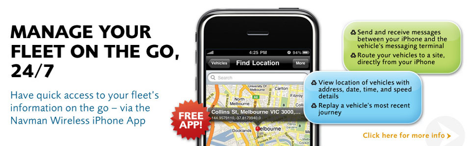 Navman Wireless iPod App
